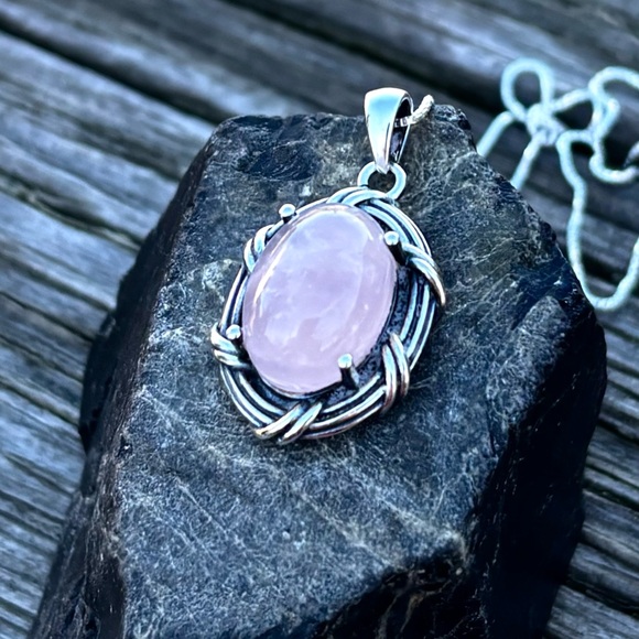 NEW! Rose Quartz Necklace - Picture 11 of 14